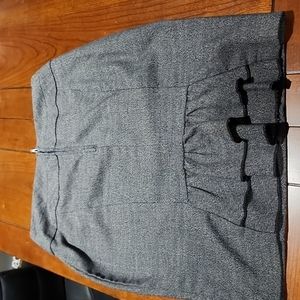 IZ BYER Black pencil skirt